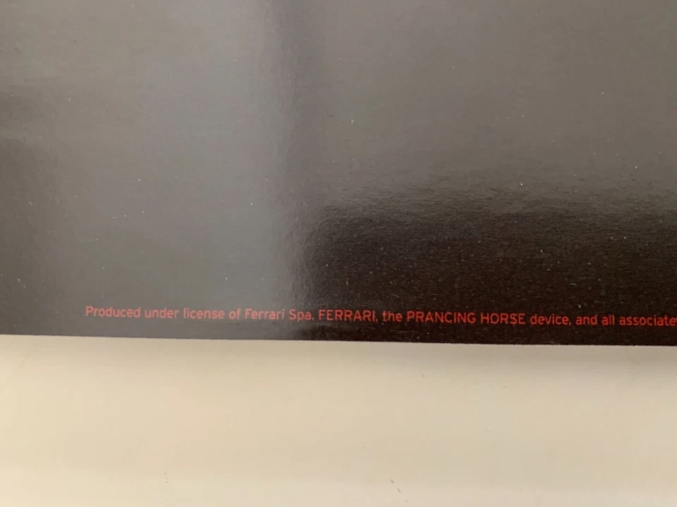  FERRARI, AUTHENTIC LICENSED 2009 POSTER - Image 4 of 4