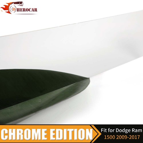 Polished Stainless Steel Center Door Pillar Post Trim for 2010-18 Dodge RAM 1500 - Picture 8 of 8