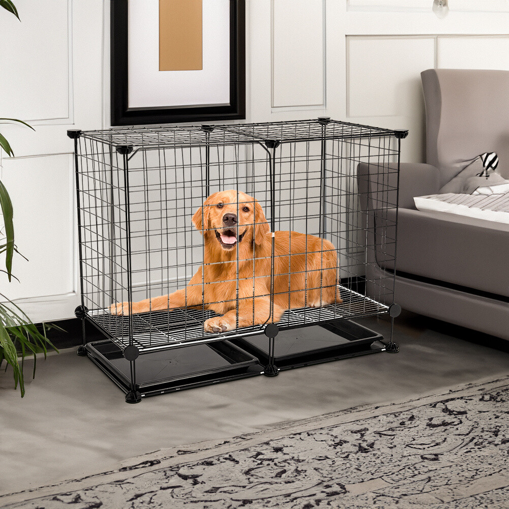 Dog Furniture Crate Pawhut Dog Crate Furniture, Small Dog Cage End