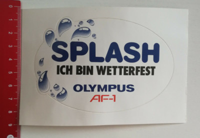 Decal/Decal: Olympus AF-1 Camera - Splash I'm Weatherproof (1505172)