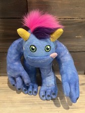Blue Toothogre Plush Tooth Pocket Ogre Soft Animal Toy Tooth Fairy Pillow 12  