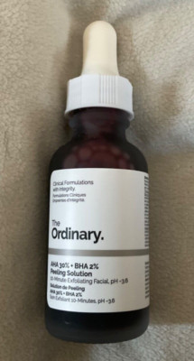 The Ordinary Peeling Solution AHA 30% + BHA 2% 10 Minute Exfoliating Skin Care