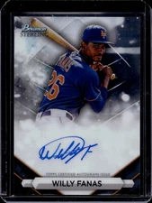 2023 Bowman Sterling Prospect Autographs Willy Fanas