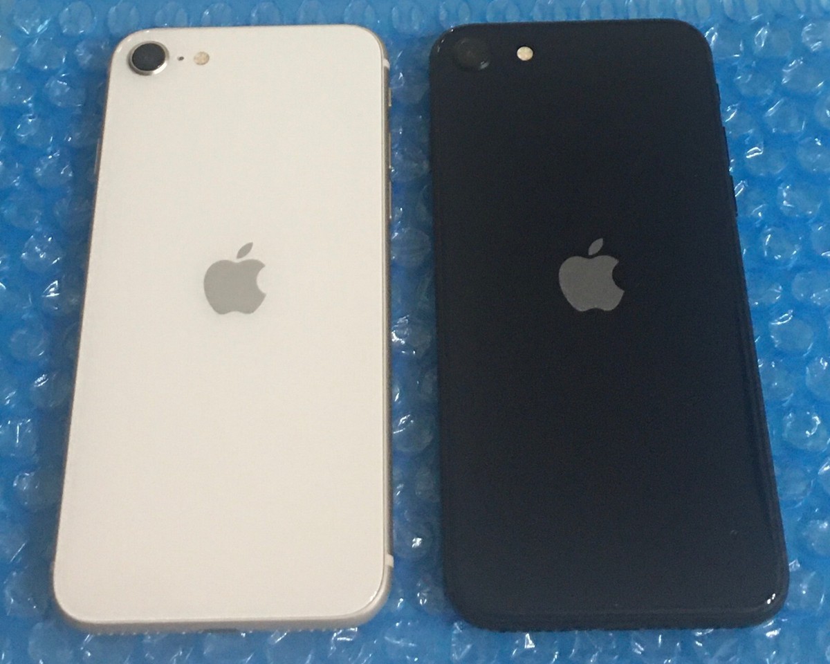 2 APPLE IPHONE SE 3RD GEN A2595 64GB B STOCK UNLOCKED (FLASH
