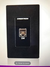 Crestron MP-WP181-C-B / Black Media Presentation Wall Plate-DigitalMedia 8G NEW