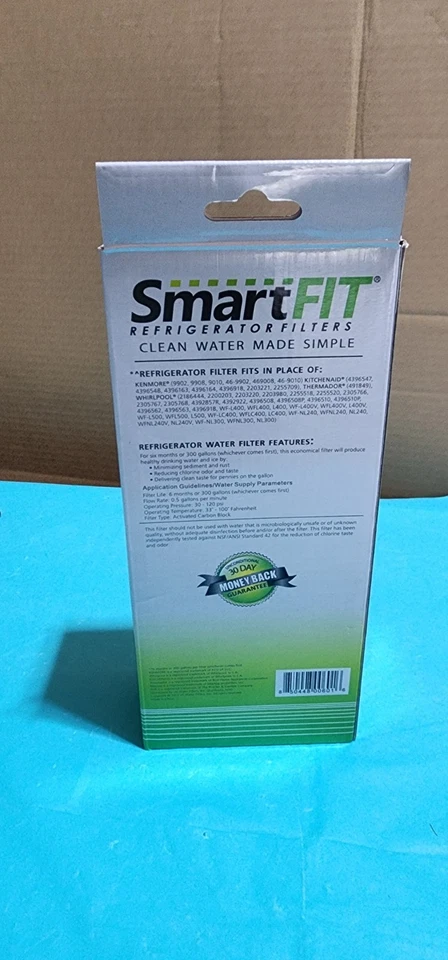 2-Pack SmartFit Refrigerator Filter SFRW-1 for Whirlpool 4396508,  - Image 3 of 4