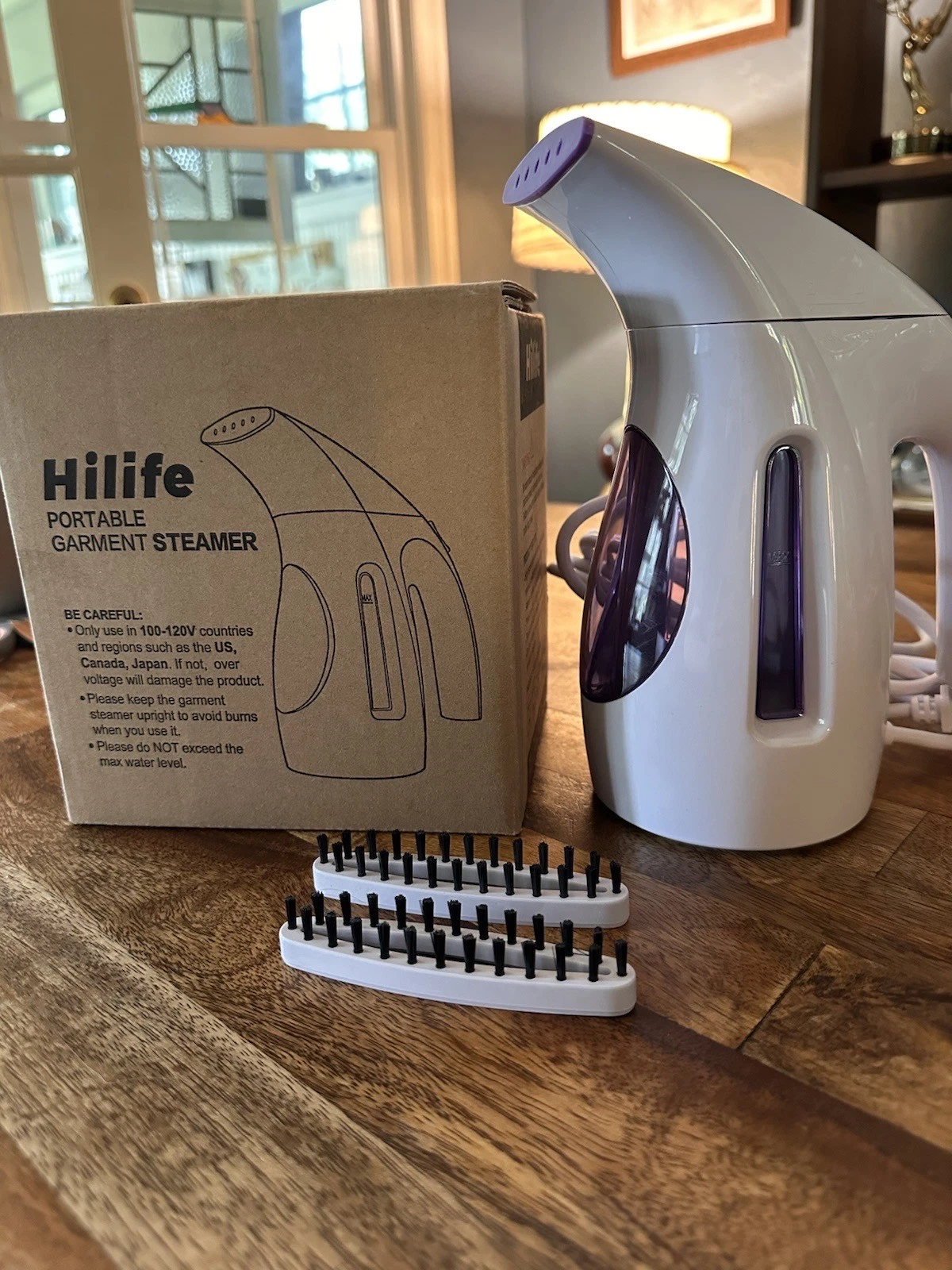 Hilife HL7 Mini Travel Handheld Garment Steamer Clothing Capacity 240ml - NEW