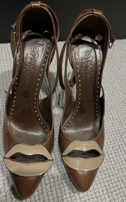 Yves Saint Laurent by Tom Ford high heels: collectible Brown Dali