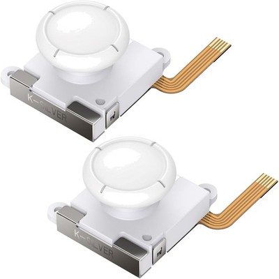 Energy-Saving TMR Hall Effect Joycon Joystick - Drift-Free & Easy Install White