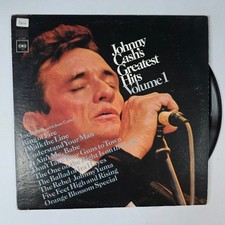 Johnny Cash Greatest Hits Volume 1 Vinyl Record LP Columbia CL 2678
