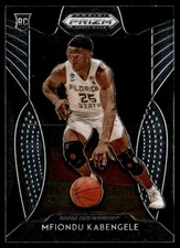 2019-20 Panini Prizm Draft Picks Mfiondu Kabengele Rookie Florida State
