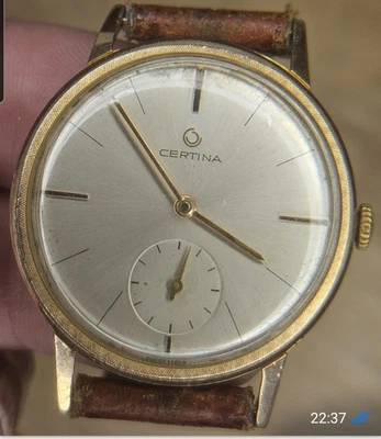 Reloj Mecánico CERTINA Vintage Small Second / Calibre 28-10 / 34mm / 17J - Imagen 1 de 4