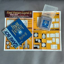 Final Fantasy Legend II Nintendo Game Boy DMG-S2-USA Square RPG Map Included