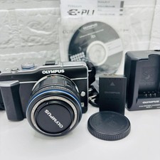 Excellent Condition Olympus Pen Lite E PL1 Mirrorless Lens Kit