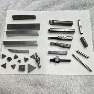 Crucible Rex 95 Lathe Tool Bits Indexable Inserts Carbide ,new open box and used