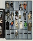 Vintage Star Wars 17 Figure LOT 1978 Kenner Original Weapons LEIA YODA w/CASE!!