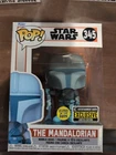 Star Wars The Mandalorian #345 Glow in the Dark EE Exclusive Funko Pop GITD