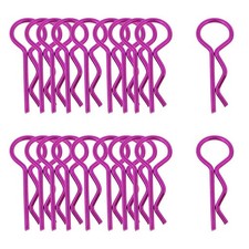 20 Pcs RC Carrosserie Clips R Pins Ensemble Pour 1:10 1:12