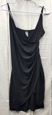 First Love Womens Little Black Dress Size Medium Sleeveless Slip USA Made