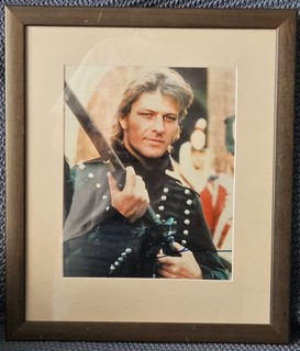 Sean Bean Hand Signed 10x8 Inch Sharpe Photo FRAMED GT64