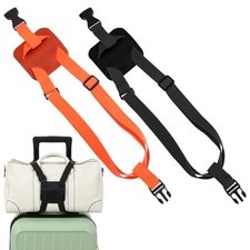 2pcs Luggage Straps for Suitcases, Luggage Connector Straps, Bag Bungee Suitcase