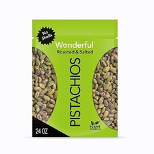 Wonderful Roasted and Salted 24oz. Pistachos