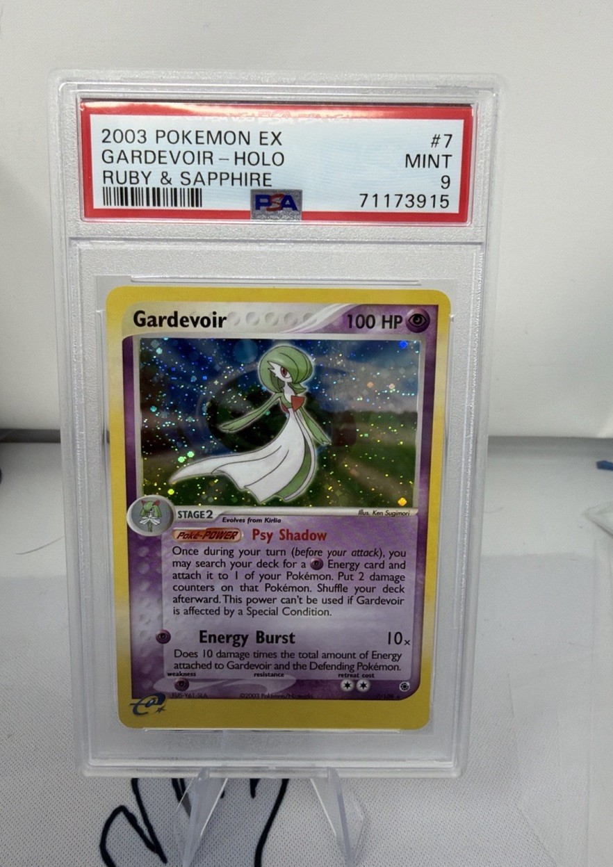 Pokemon TCG Ruby & Sapphire gardevoir holo	#7	PSA	9 first appearance