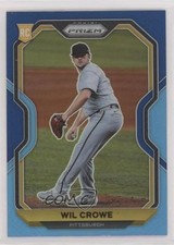2021 Panini Prizm Tier II Blue & Carolina Blue Prizm Wil Crowe #102 r0j