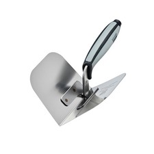 Image of Ragni Stainless Steel Internal Corner Trowel 125mm x 100mm