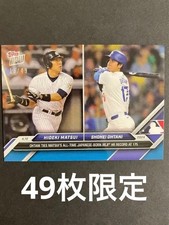 49 Pieces Worldwide   Edition Shohei Otani Hideki Matsui Ps Now Card
