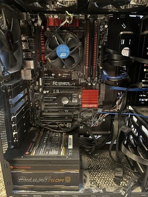 Pc components. Motherboard, Ram, PSU, CPU, And More As A Lot.