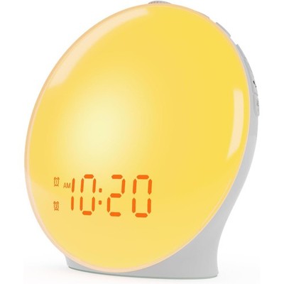 Wecker Lichtwecker LED Wake up light Tageslichtwecker Radiowecker Digital Lampe