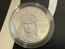 ? 2010-W $100 American Eagle 1 oz .9995 Platinum PROOF PREAMBLE Series Coin 2196.03 per troy oz
