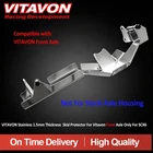 VITAVON Stainless 1.5mm Thickness Skid Protector For Vitavon Axle Only For SCX6