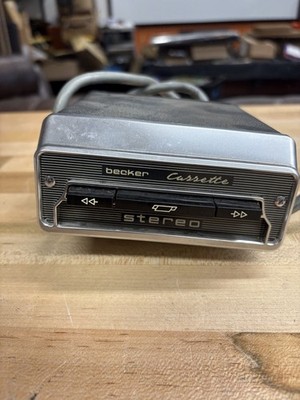 BECKER MERCEDES CASSETTE STANDALONE OLYMPIA STEREO 208 w111 w109 w113 w100 #4