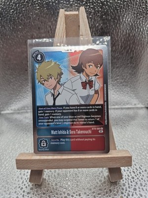 Digimon Card Game - Matt Ishida & Sora Takenouchi - Tamer -  BT9-085 - Foil