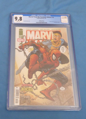 Marvel Team-Up #14 Invincible Battle Beast Blind Bag Foil (2025) CGC 9.8