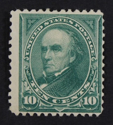 CKStamps: US Stamps Collection Scott#258 10c Webster Mint LH OG