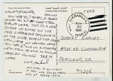 UAE Dubai FPO AP SCARCE Postcard from 'USS SACRAMENTO (AOE-1)' in the UAE to the