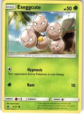 Exeggcute Common SM - Crimson Invasion 4/111 LP