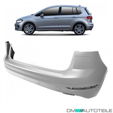 Stoßstange hinten grundiert für Facelift VW Golf 7 Sportsvan ab 2017-2020
