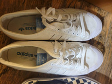 adidas Originals Men s White Low Top Lace Up ...