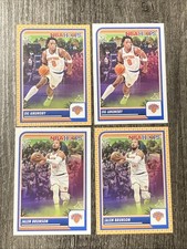 2023-24 Panini Haunted Hoops- Orange Jalen Brunson Knicks + OG Anunoby