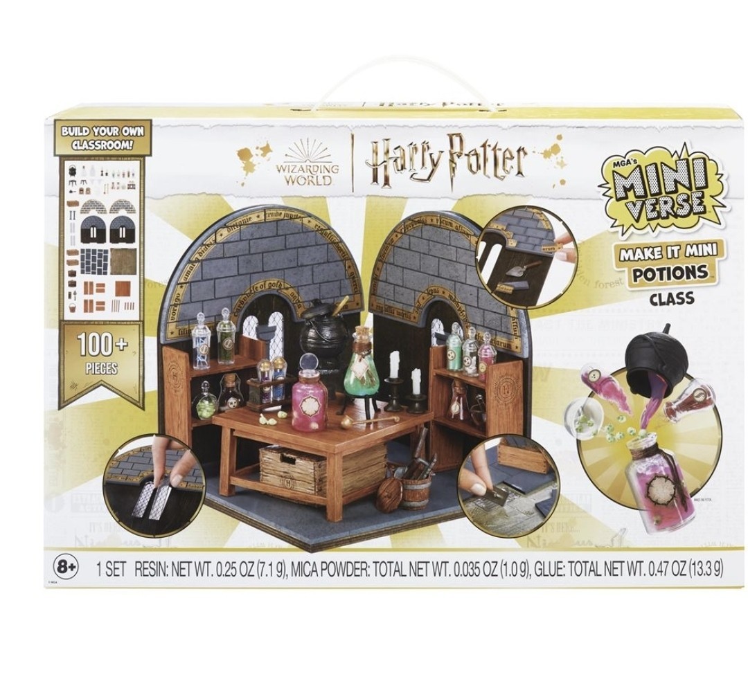 Salle des Potions Harry Potter Miniverse Cadeau Idéal Potterhead