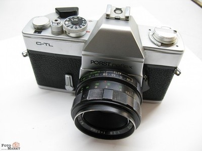 Porst Reflex C-TL Spiegelreflex-Kamera M42 Objektiv Auto Color 2,8/ 55 mm lens