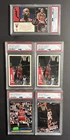 1996-1997 UD/Topps Michael Jordan PSA 7 Graded Lot - (x5) Cards - The GOAT