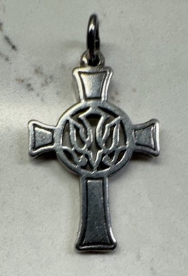 James Avery Holy Spirit Dove Cross Pendant. Retired Piece.