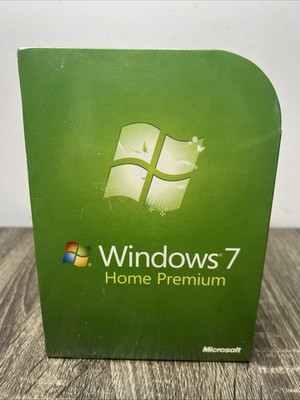 New! Microsoft Windows 7 Home Premium Full English 32 & 64 Bit DVD s SEALED BOX