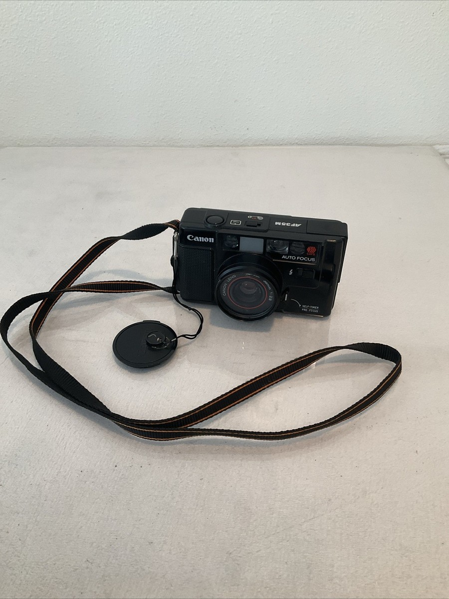 Canon AF35M Autoboy Point & Shoot 35mm Film Camera 38mm 1:2.8 | eBay