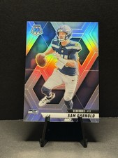 2025 Mosaic Sam Darnold Silver Prizm Insert 🔥💎🔥 Seahawks #27